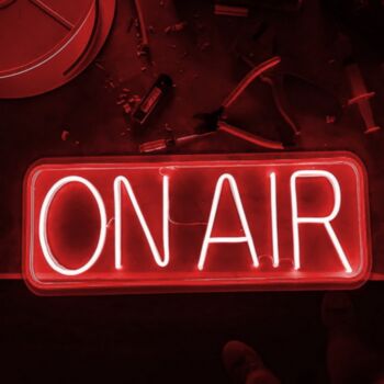 On Air Neon Sign