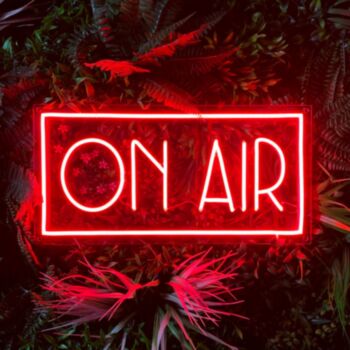 On Air V2 Neon Sign