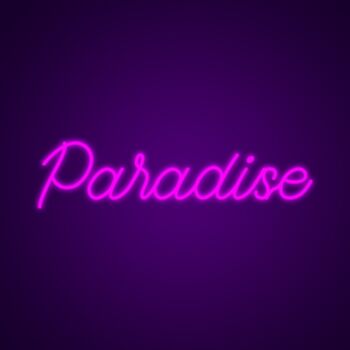 Paradise Neon Sign