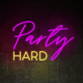 Party Hard Neon Sign