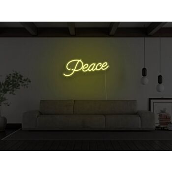 Peace Neon Sign