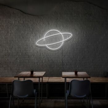 Planet Neon Sign