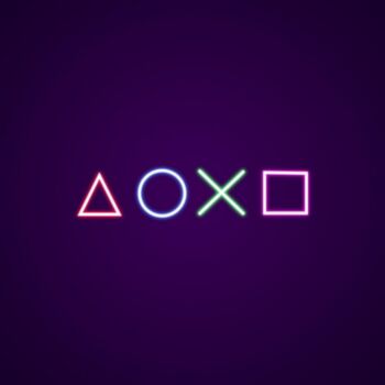 Playstation Neon Sign