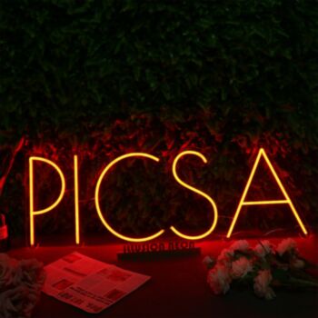 PLCSA Red Neon Sign