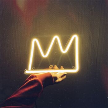 Primitive Crown LED Neon Sign