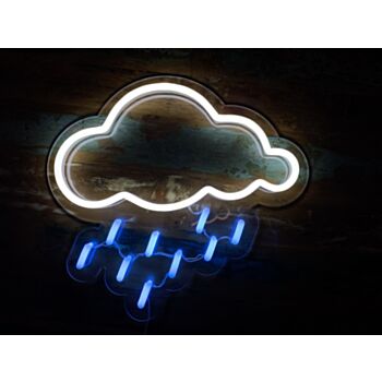 Rain Cloud Neon Sign