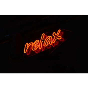 Relax Neon Sign