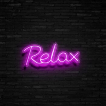 Relax Neon Sign