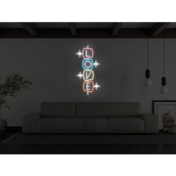 Retro Love Neon Sign