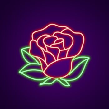 Rose Neon Sign