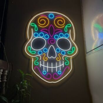 Skull Neon Sign