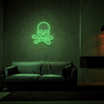 Skull Neon Sign