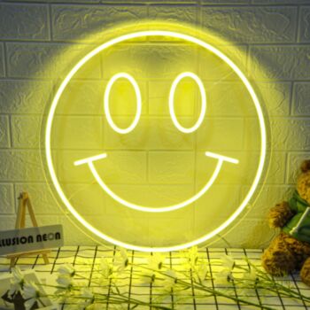 Smiley Neon Sign