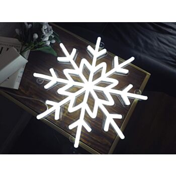 Snowflake Neon Sign