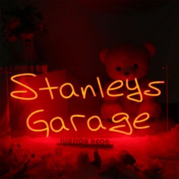 Stanleys Garage Neon Sign