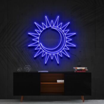 Sun Moon Neon Sign