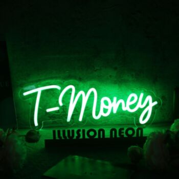 T-Money Green Neon Sign