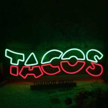 TACOS Neon LED Sign