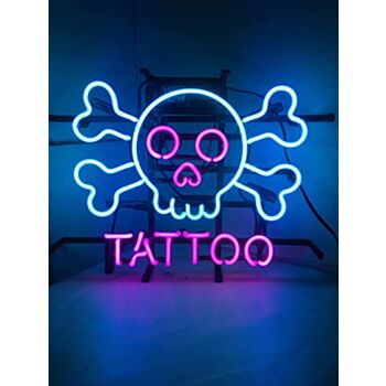 TATTOO Skull Neon Signs