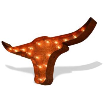 Steel Marquee Letter Texas Longhorns Vintage High-End Custom Zinc Metal Marquee Light Marquee Sign