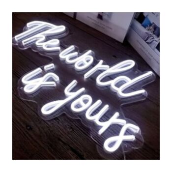 The Word Is Yours Neon Sign