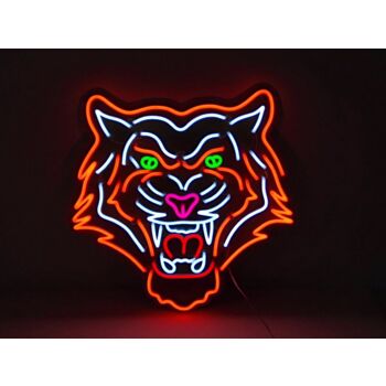 Tiger Wall Mounted Neon Sign