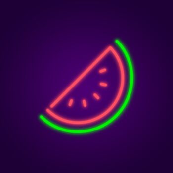 Watermelon Neon Sign