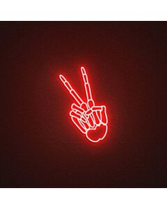 Skeleton Hand Neon Sign