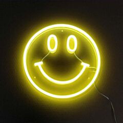 Smile Face Neon Sign